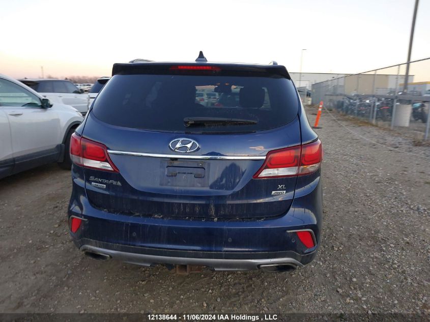 2017 Hyundai Santa Fe Xl Limited VIN: KM8SNDHF4HU222275 Lot: 12138644