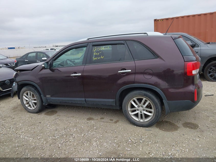 2014 Kia Sorento VIN: 5XYKTCA62EG480189 Lot: 12138659