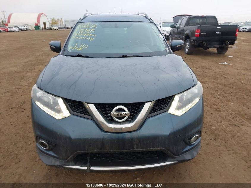 2014 Nissan Rogue VIN: 5N1AT2MVXEC861510 Lot: 12138686