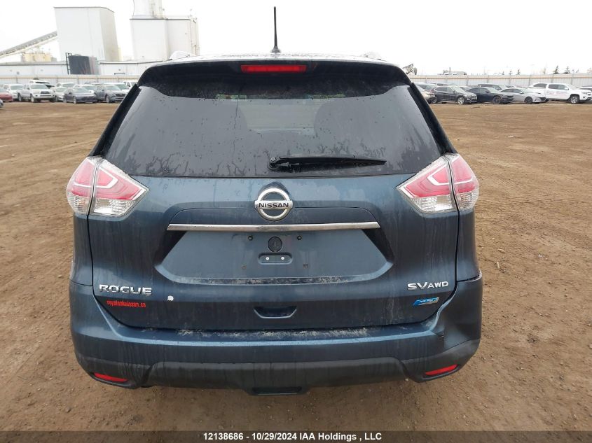 2014 Nissan Rogue VIN: 5N1AT2MVXEC861510 Lot: 12138686