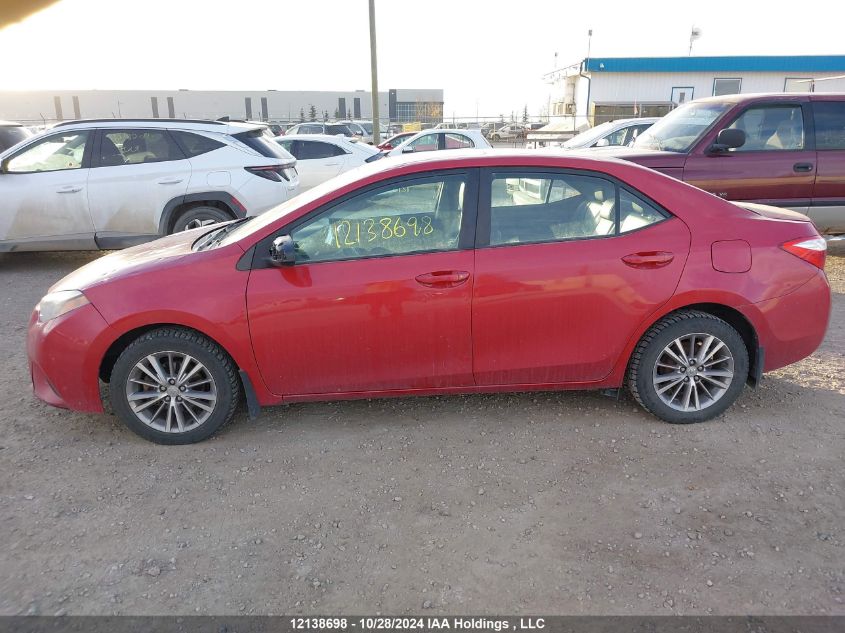 2014 Toyota Corolla L/Le/Le Pls/Prm/S/S Pls VIN: 2T1BURHE4EC130300 Lot: 12138698