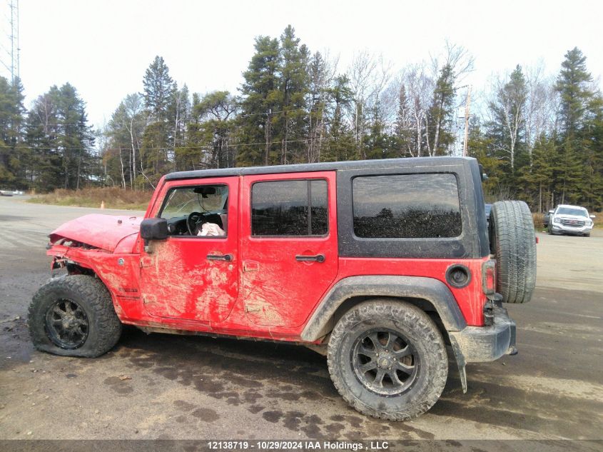 2018 Jeep Wrangler Jk Unlimited Sport VIN: 1C4BJWDGXJL866322 Lot: 12138719