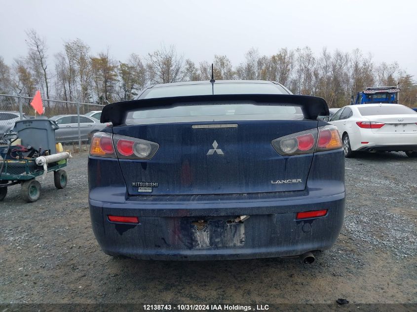 2014 Mitsubishi Lancer VIN: JA32U2FU0EU600891 Lot: 12138743