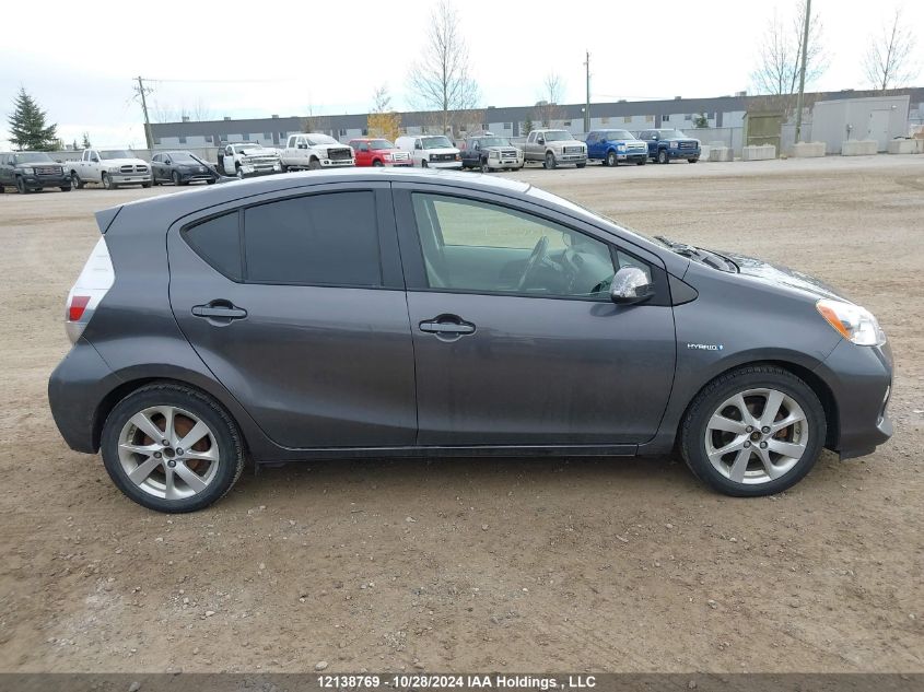 2012 Toyota Prius C VIN: JTDKDTB34C1028985 Lot: 12138769