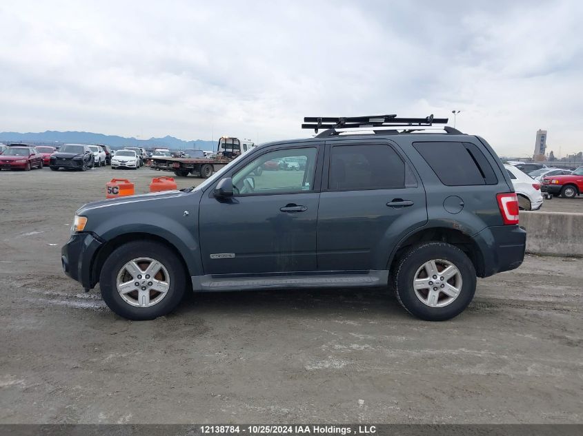 2008 Ford Escape Hybrid VIN: 1FMCU59H38KE17650 Lot: 12138784