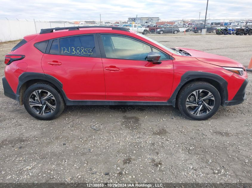 2024 Subaru Crosstrek VIN: JF2GUADC6R8304477 Lot: 12138853