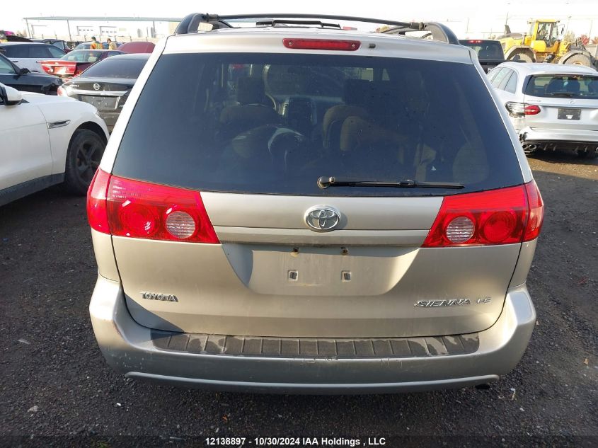 2008 Toyota Sienna Ce/Le VIN: 5TDZK23C68S111082 Lot: 12138897