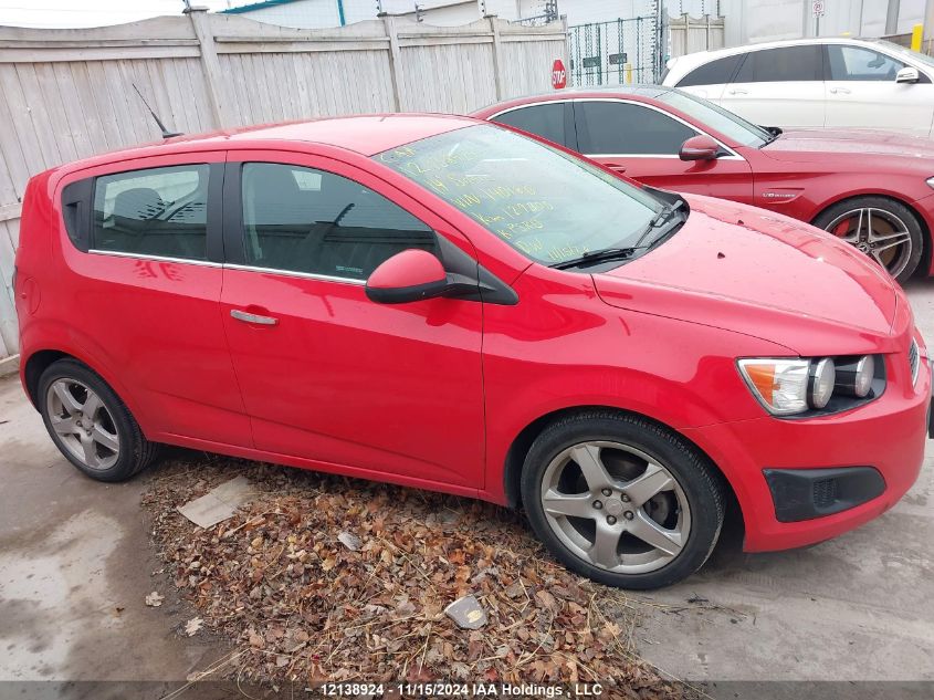 2014 Chevrolet Sonic Lt VIN: 1G1JC6EH5E4140180 Lot: 12138924