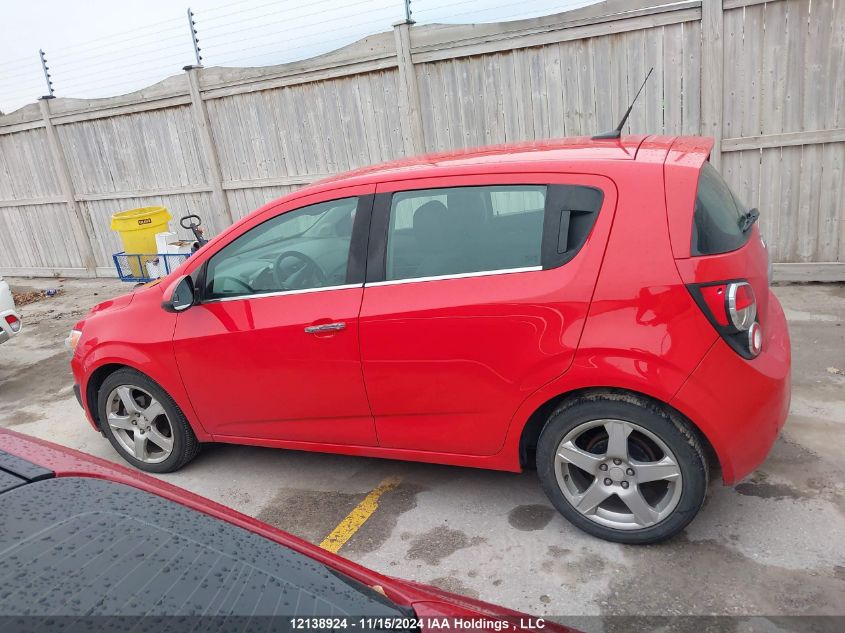 2014 Chevrolet Sonic Lt VIN: 1G1JC6EH5E4140180 Lot: 12138924