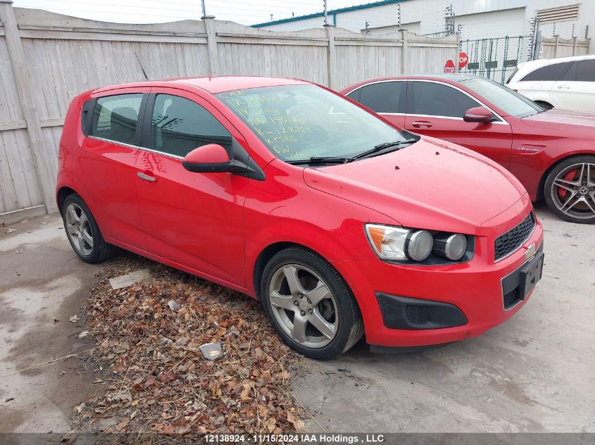 2014 Chevrolet Sonic Lt VIN: 1G1JC6EH5E4140180 Lot: 12138924