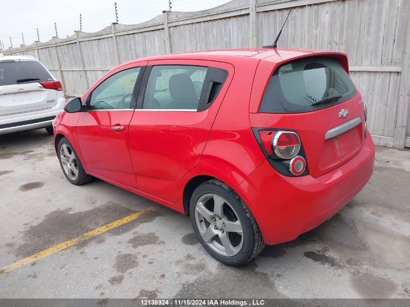 2014 Chevrolet Sonic Lt VIN: 1G1JC6EH5E4140180 Lot: 12138924