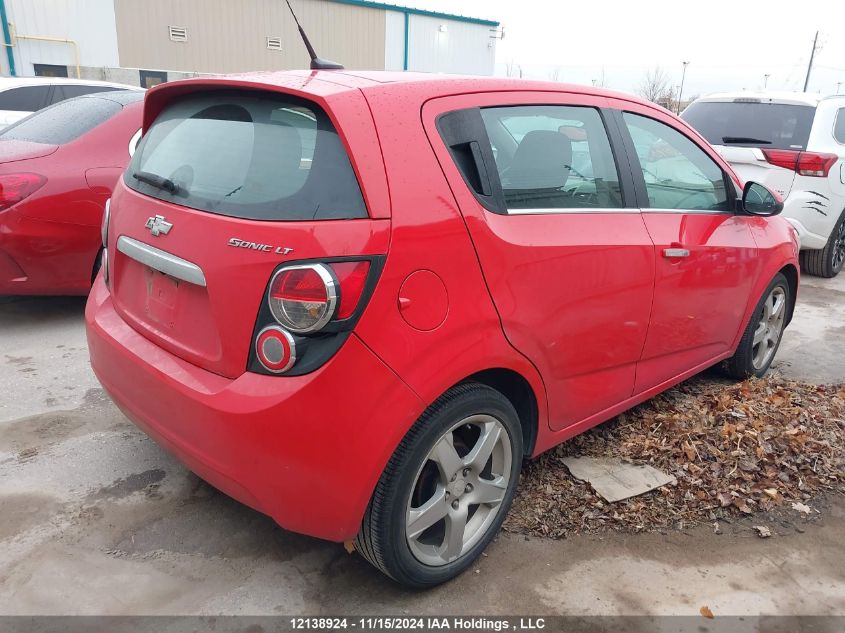 2014 Chevrolet Sonic Lt VIN: 1G1JC6EH5E4140180 Lot: 12138924