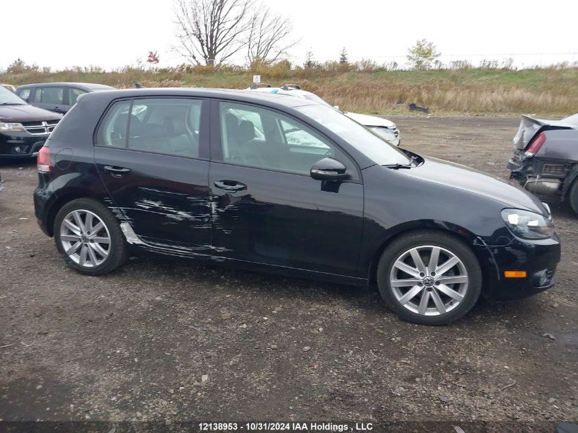 2013 Volkswagen Golf VIN: WVWDA7AJ2DW126927 Lot: 12138953