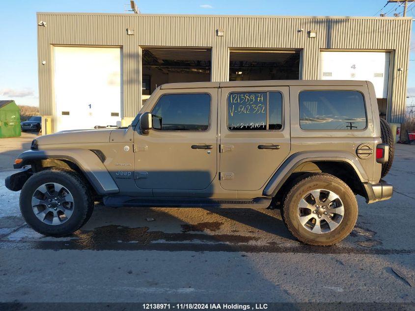 2023 Jeep Wrangler 4-Door Sahara VIN: 1C4HJXEG2PW542352 Lot: 12138971