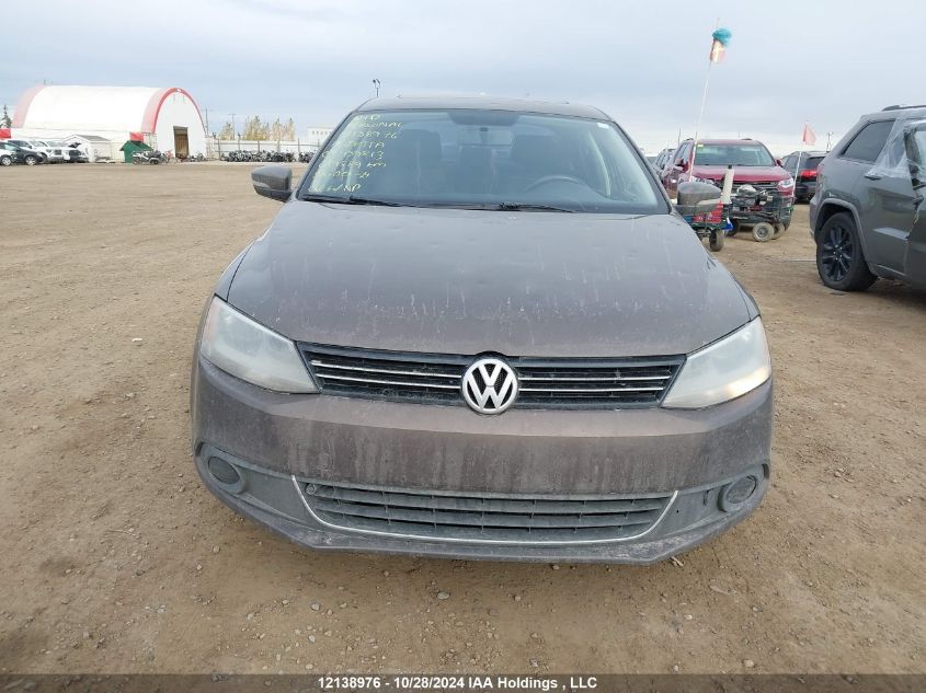 2014 Volkswagen Jetta Sedan VIN: 3VWDL7AJ6EM439813 Lot: 12138976