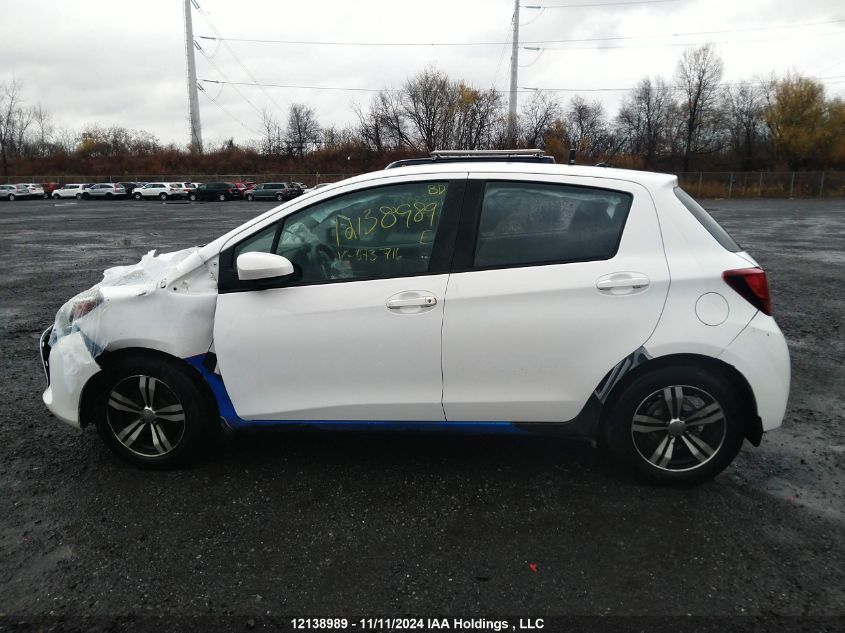 2017 Toyota Yaris Le VIN: VNKKTUD39HA073716 Lot: 12138989