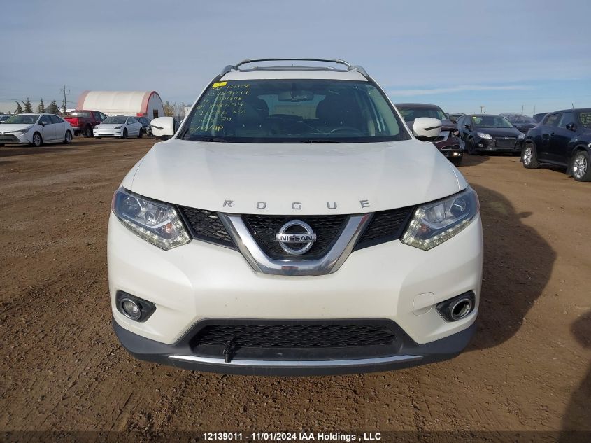 2016 Nissan Rogue VIN: 5N1AT2MV7GC898694 Lot: 12139011