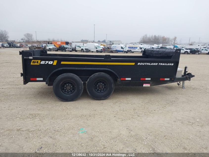 2018 Southland Trailer VIN: 2S9KL3368J1039787 Lot: 12139032