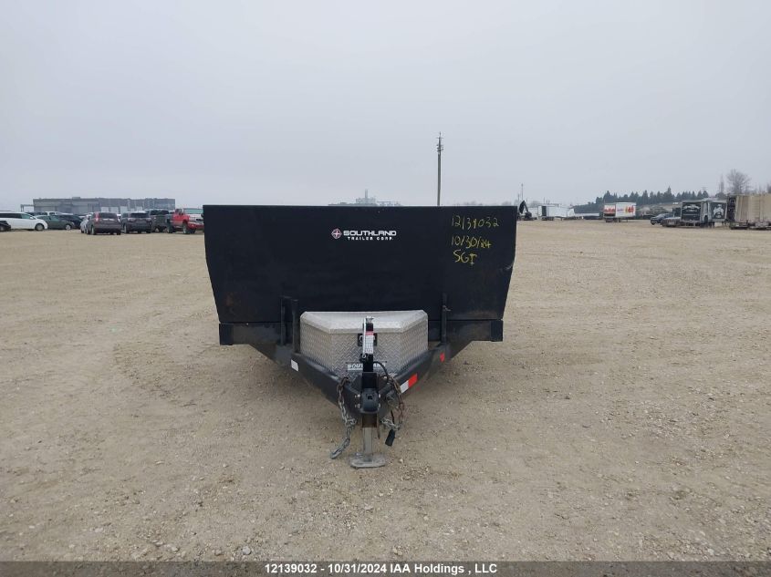 2018 Southland Trailer VIN: 2S9KL3368J1039787 Lot: 12139032