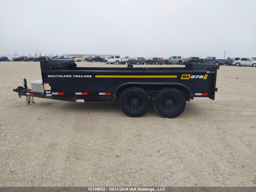 2018 Southland Trailer VIN: 2S9KL3368J1039787 Lot: 12139032