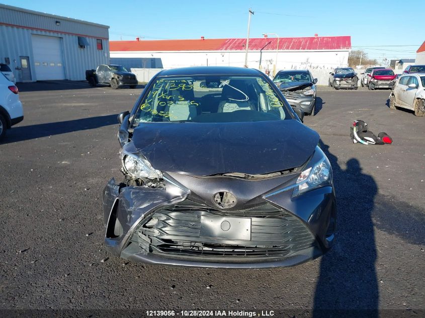 2019 Toyota Yaris Le VIN: VNKKTUD35KA102555 Lot: 12139056