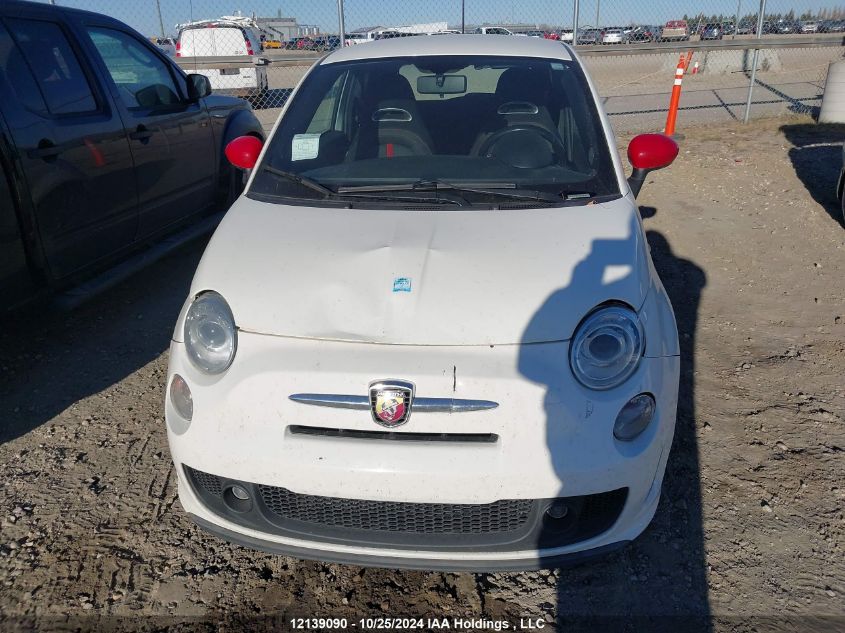 2013 Fiat 500 Abarth VIN: 3C3CFFFH6DT571887 Lot: 12139090