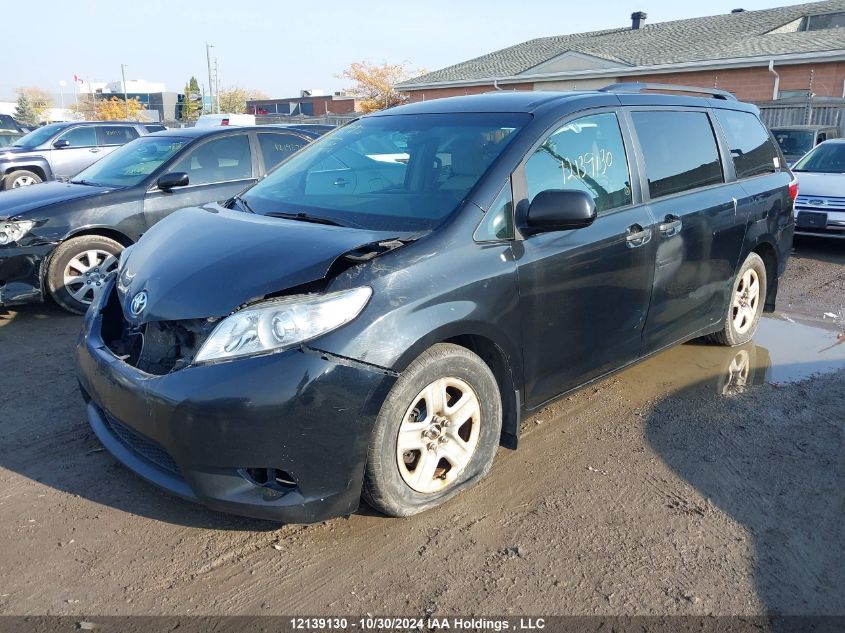 2017 Toyota Sienna VIN: 5TDZZ3DCXHS884167 Lot: 12139130