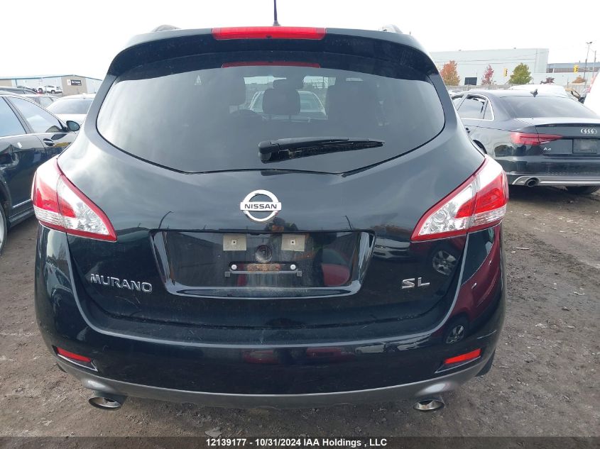 2014 Nissan Murano VIN: JN8AZ1MW1EW517573 Lot: 12139177