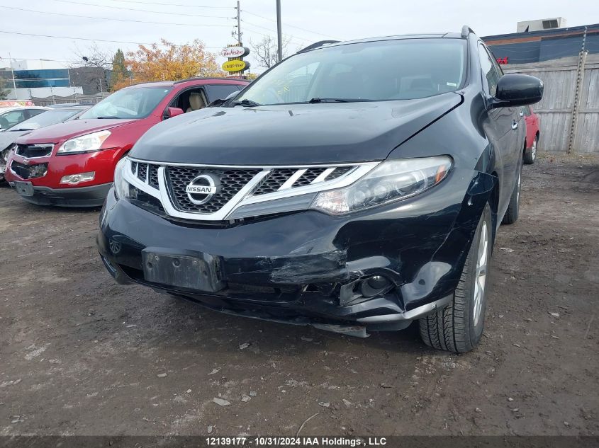 2014 Nissan Murano VIN: JN8AZ1MW1EW517573 Lot: 12139177