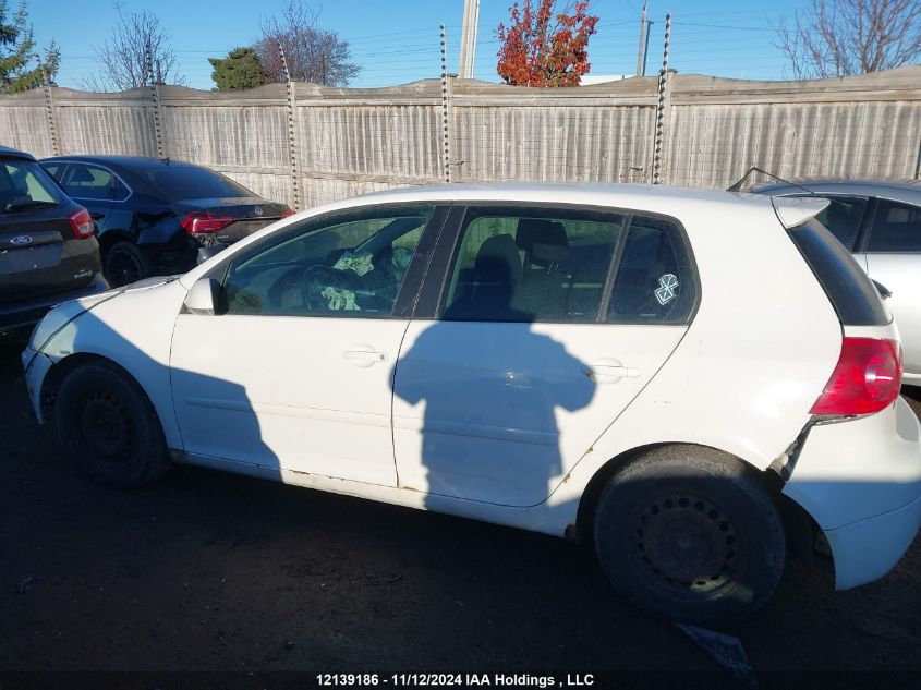 2009 Volkswagen Rabbit VIN: WVWCA71K19W130964 Lot: 12139186