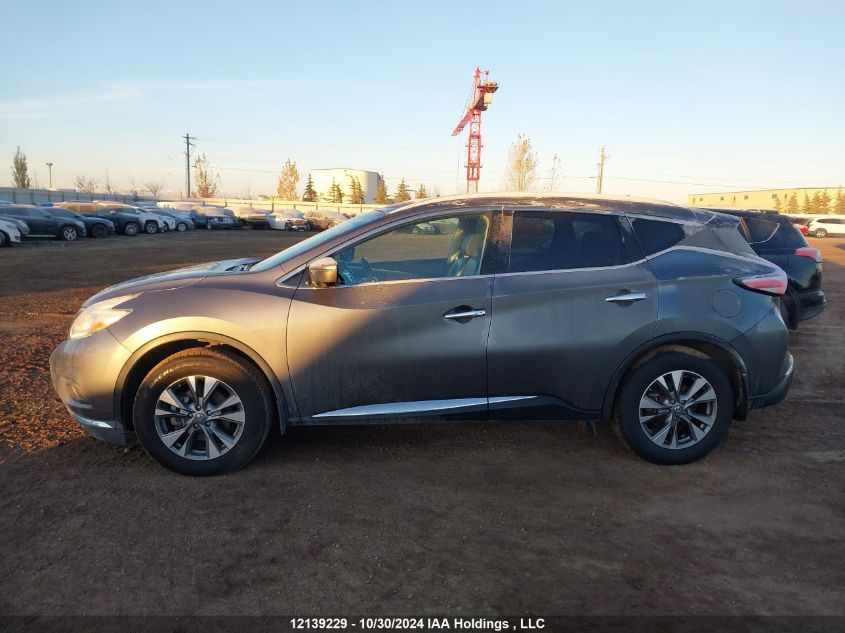 2016 Nissan Murano VIN: 5N1AZ2MH8GN122894 Lot: 12139229