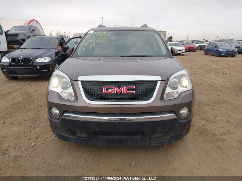 2011 GMC Acadia Slt-2 VIN: 1GKKVSED1BJ242802 Lot: 12139238