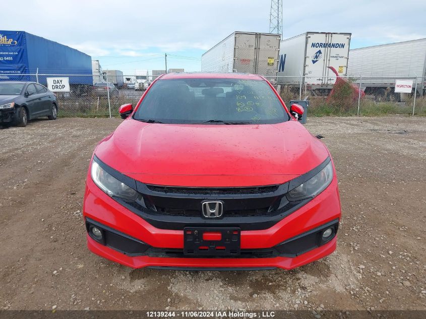 2020 Honda Civic Sedan VIN: 2HGFC2F83LH021193 Lot: 12139244