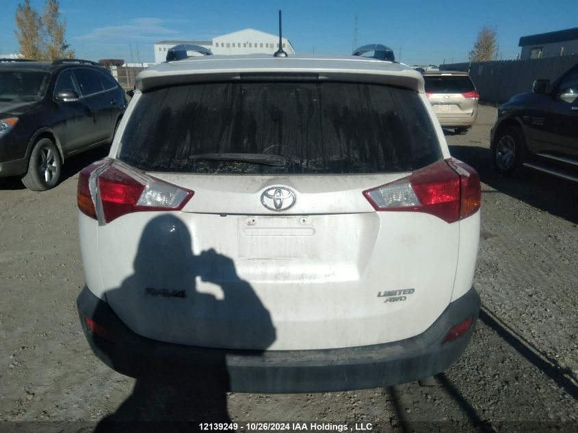 2013 Toyota Rav4 Limited VIN: 2T3DFREV6DW053778 Lot: 12139249