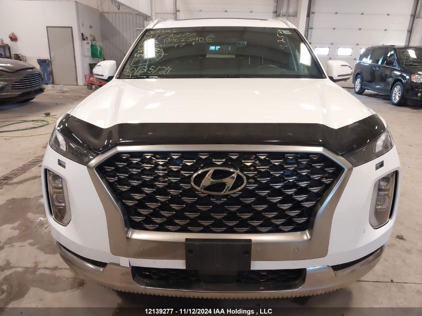 2022 Hyundai Palisade Limited VIN: KM8R5DHE3NU474097 Lot: 12139277