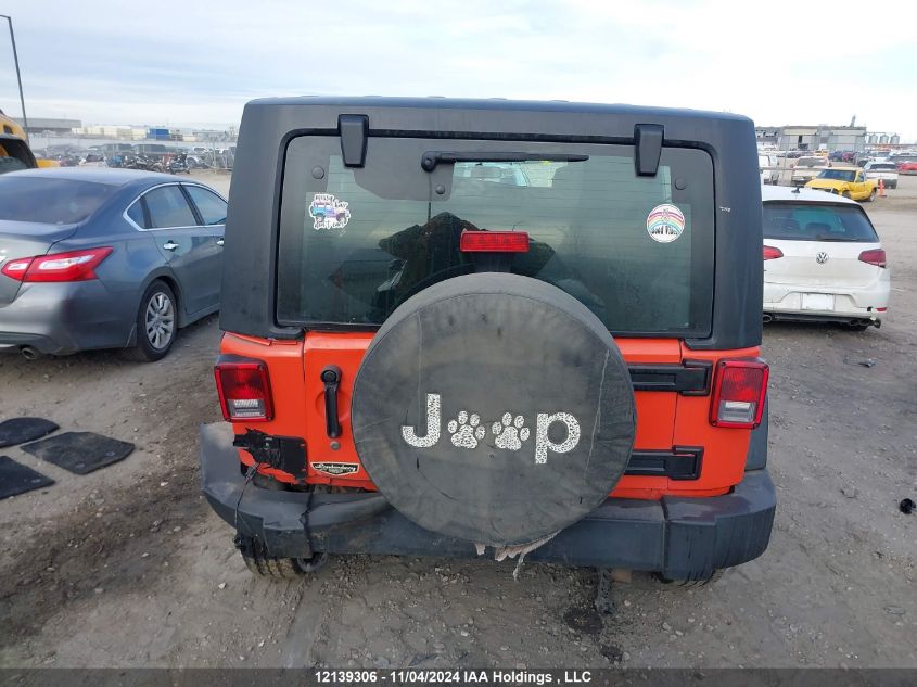 2015 Jeep Wrangler Sport VIN: 1C4AJWAG3FL630330 Lot: 12139306