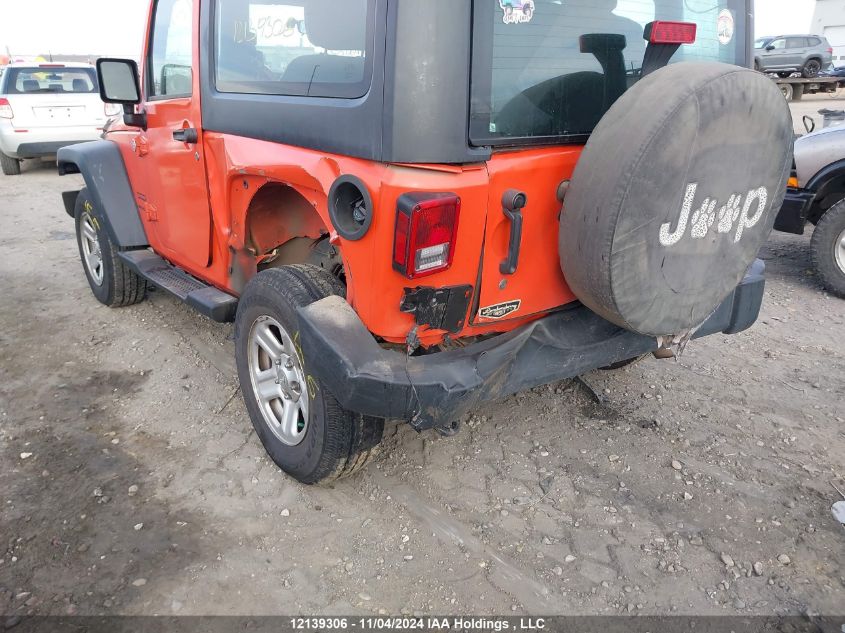 2015 Jeep Wrangler Sport VIN: 1C4AJWAG3FL630330 Lot: 12139306