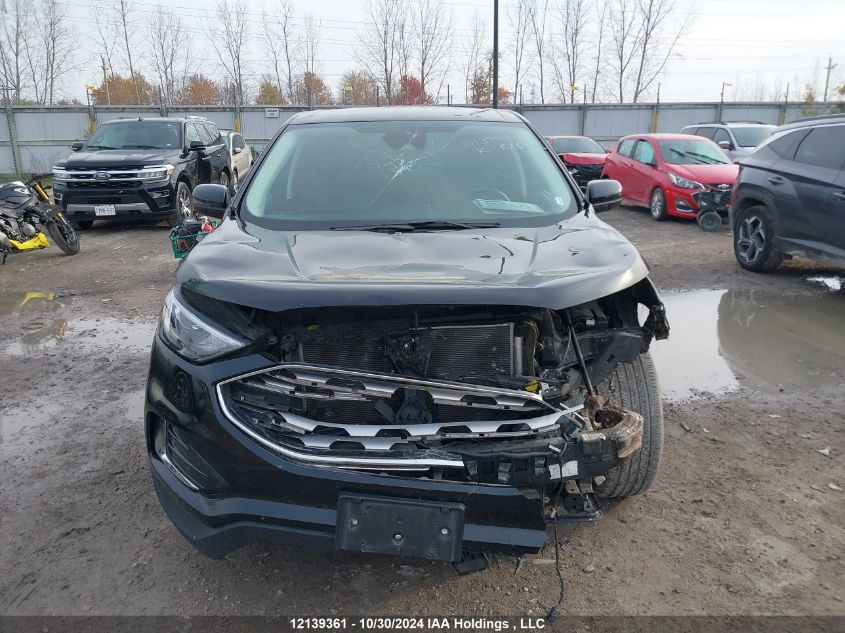 2022 Ford Edge Sel VIN: 2FMPK4J91NBA70816 Lot: 12139361