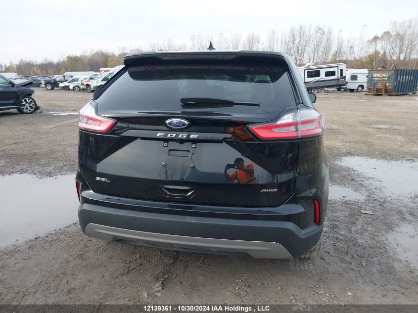 2022 Ford Edge Sel VIN: 2FMPK4J91NBA70816 Lot: 12139361