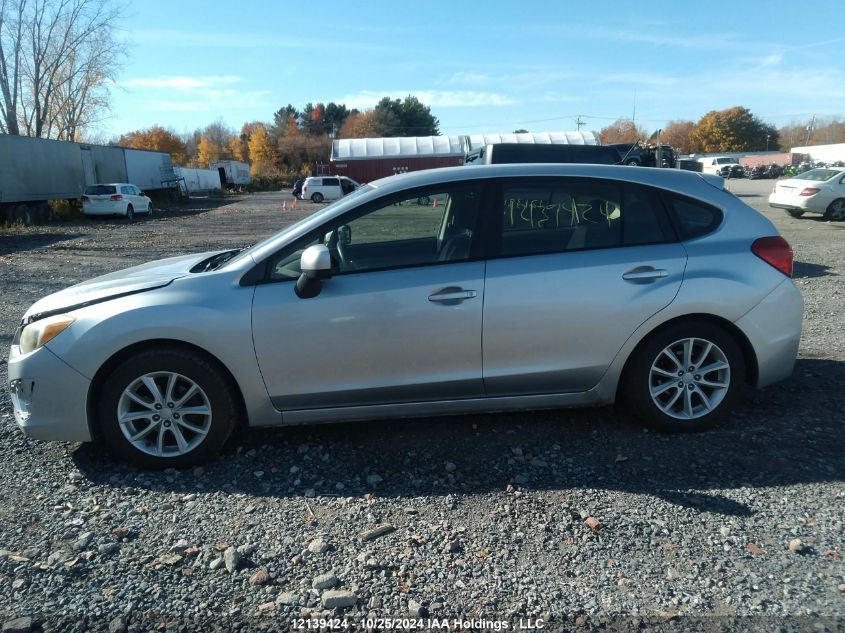 2013 Subaru Impreza Premium VIN: JF1GPAC65DH210610 Lot: 12139424