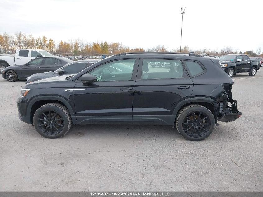 2024 Volkswagen Taos VIN: 3VVGX7B25RM029930 Lot: 12139437