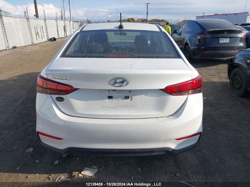 2019 Hyundai Accent Limited VIN: 3KPC34A37KE051820 Lot: 12139459