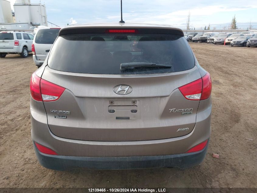 2010 Hyundai Tucson Limited VIN: KM8JUCAC0AU026753 Lot: 12139465