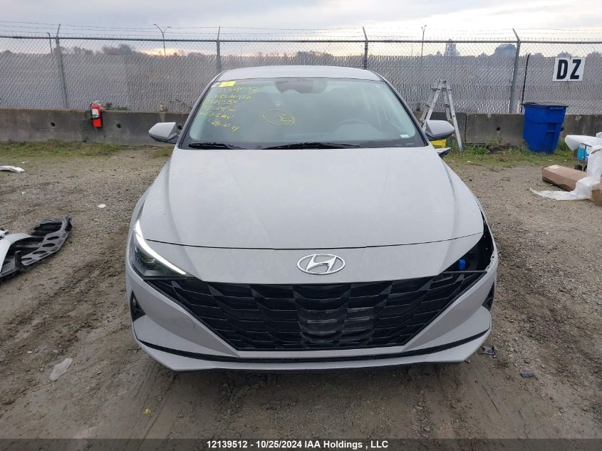 2021 Hyundai Elantra Sel VIN: KMHLM4AG1MU171354 Lot: 12139512