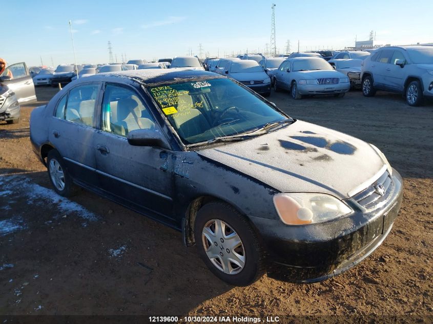 2001 Honda Civic Dx VIN: 2HGES16201H924189 Lot: 12139600