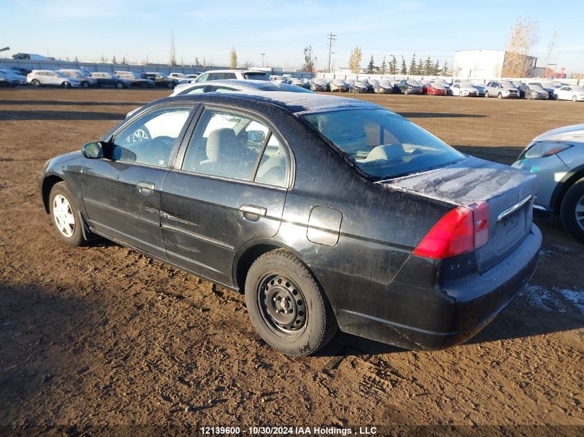 2001 Honda Civic Dx VIN: 2HGES16201H924189 Lot: 12139600