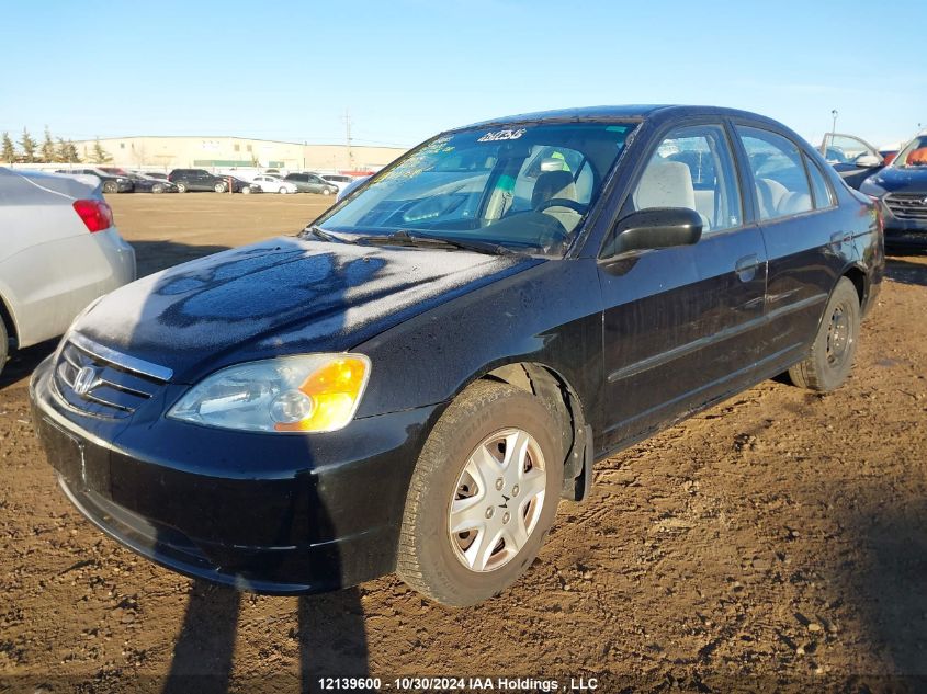 2001 Honda Civic Dx VIN: 2HGES16201H924189 Lot: 12139600