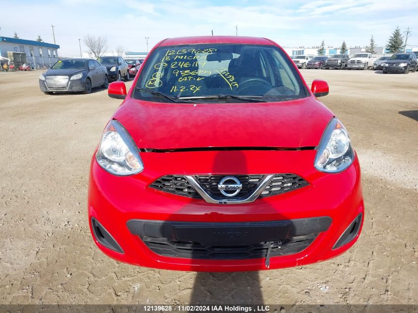 2018 Nissan Micra VIN: 3N1CK3CP2JL246119 Lot: 12139628