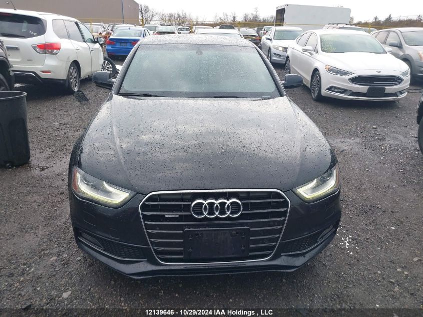 2014 Audi A4 VIN: WAUKFCFL8EN040828 Lot: 12139646