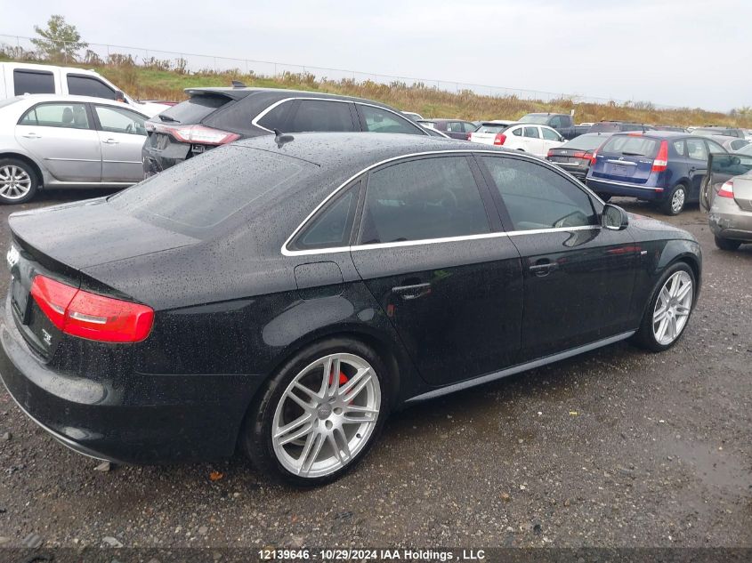 2014 Audi A4 VIN: WAUKFCFL8EN040828 Lot: 12139646